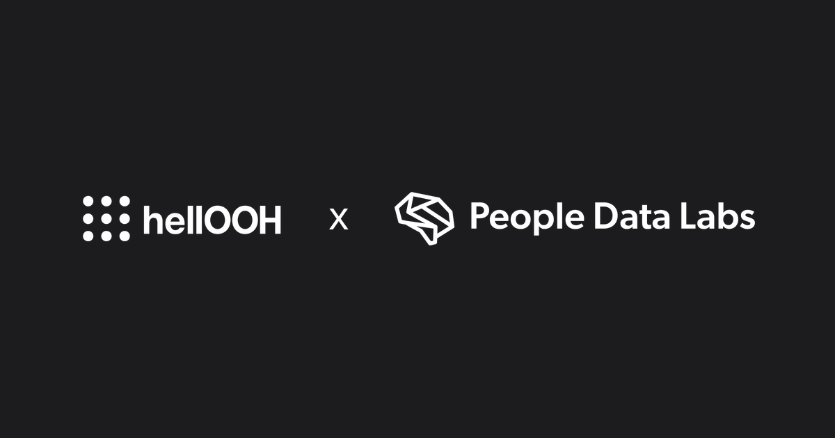 hellOOH Expands Contact Intelligence Through Partnership with People ...